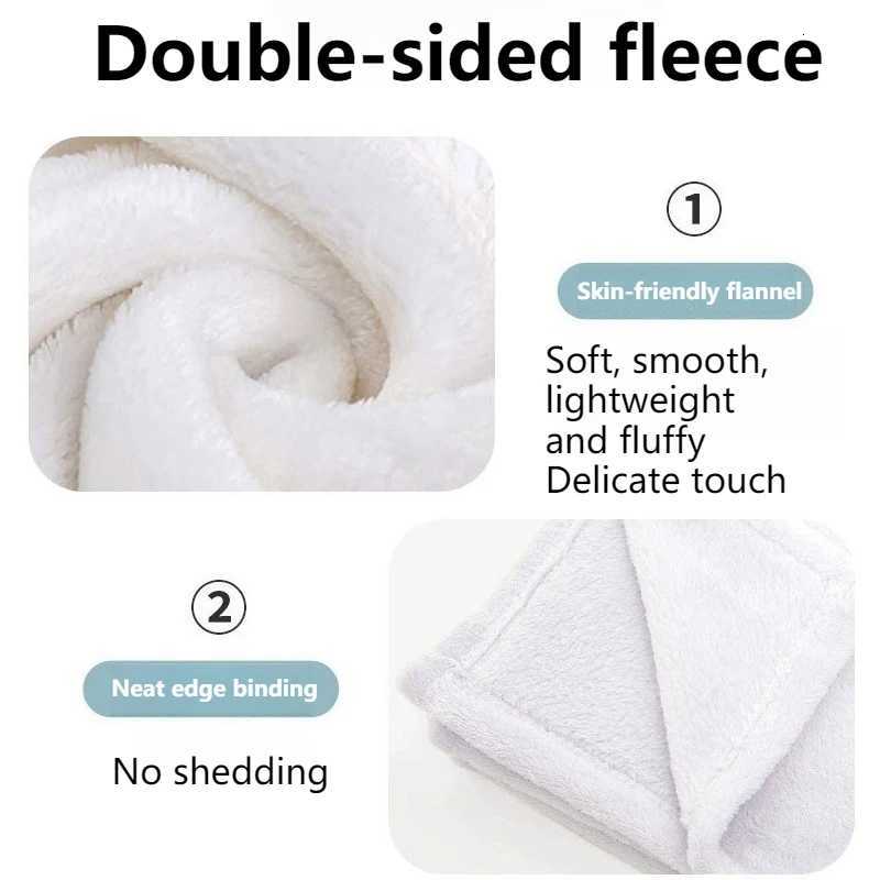 2026 Christmas Flannel Sofa Blanket Soft Warm Bed Blanket Multiple Sizes Machine Washable for Nap Travel Camping Home Decor H251216 - view 5