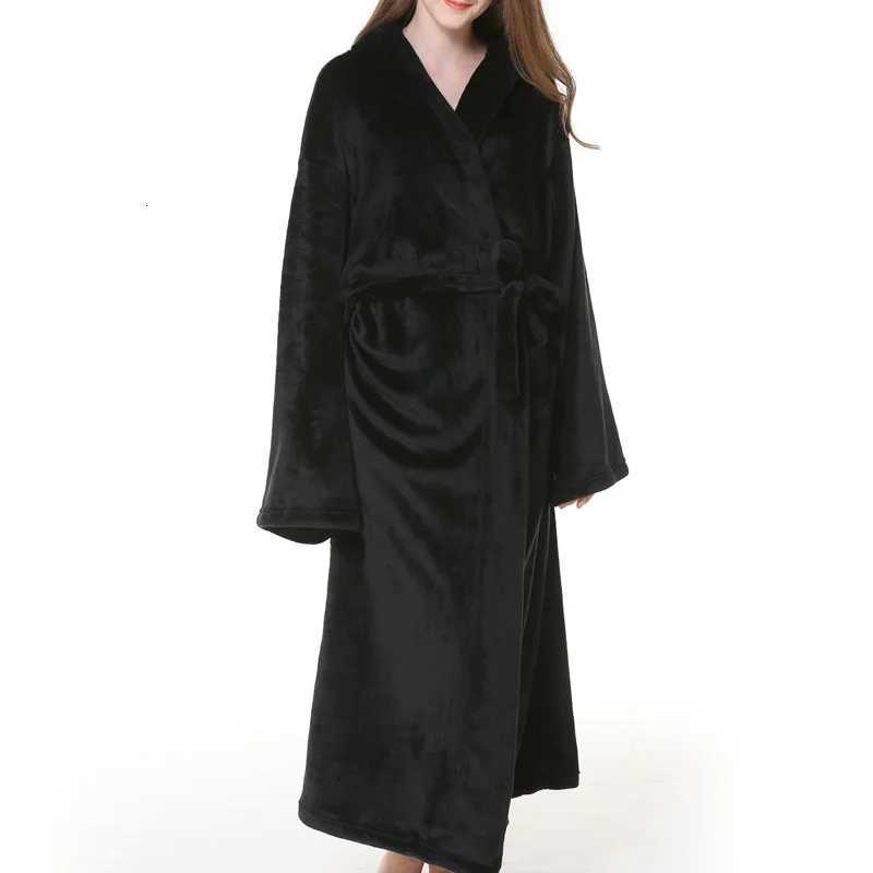 Autumn winter Womens bathrobe 10XL 9XL 8XL 7XL 6XL Bust 150cm plus size Sleepwear women C251216