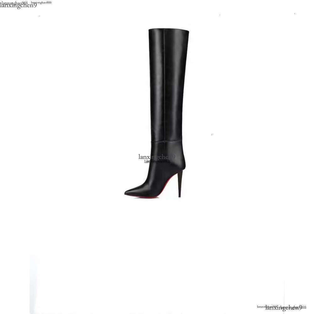 Top Designer red bd bottom boots Luxury Over the Knee Heels Boots Women's Classic Fashion Casual Luxury Heels Suede Brown Black Rivet heels desig
