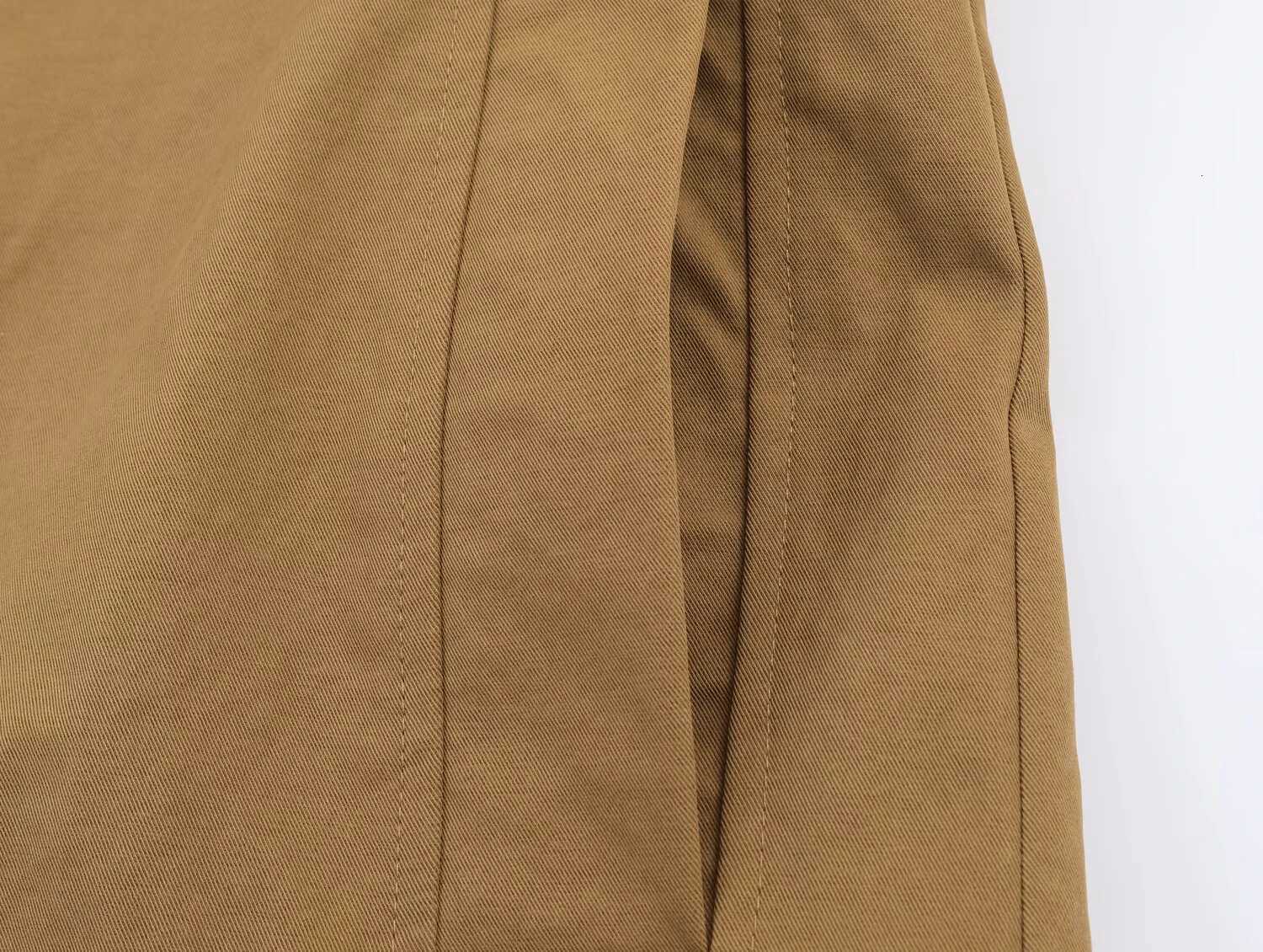 European and American style autumn new product womens versatile high neck short style double-sided windbreaker jacketT251216