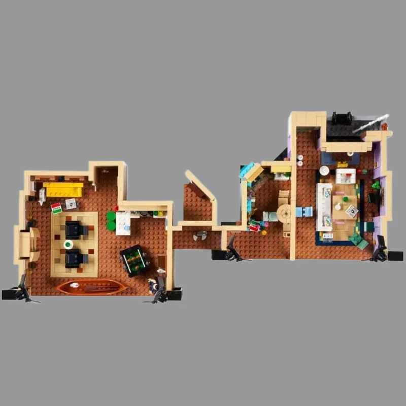 2025 NEW IN FIT 10292 Old Friends Apartment Building Blocks Model Bricks Movie Series 2048PCS Toys Christmas Birthday Gifts X251216