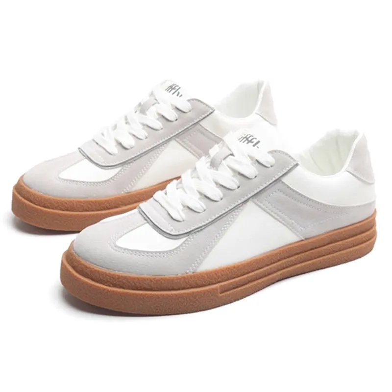 Free shipping Retro versatile casual training shoes, rubber board shoes, trendy brand height increasing white shoes, sports shoes, jifffly designer sh