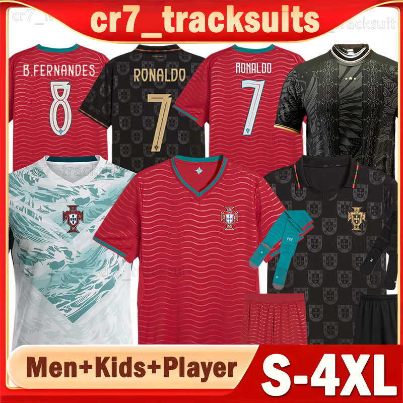 XXXL 4XL 2026 Portugal national football team Soccer Jerseys JOAO FELIX B.FERNANDES 25 26 Portuguese Football Shirts Player Version BERNARDO TRINCAO Men kids kits