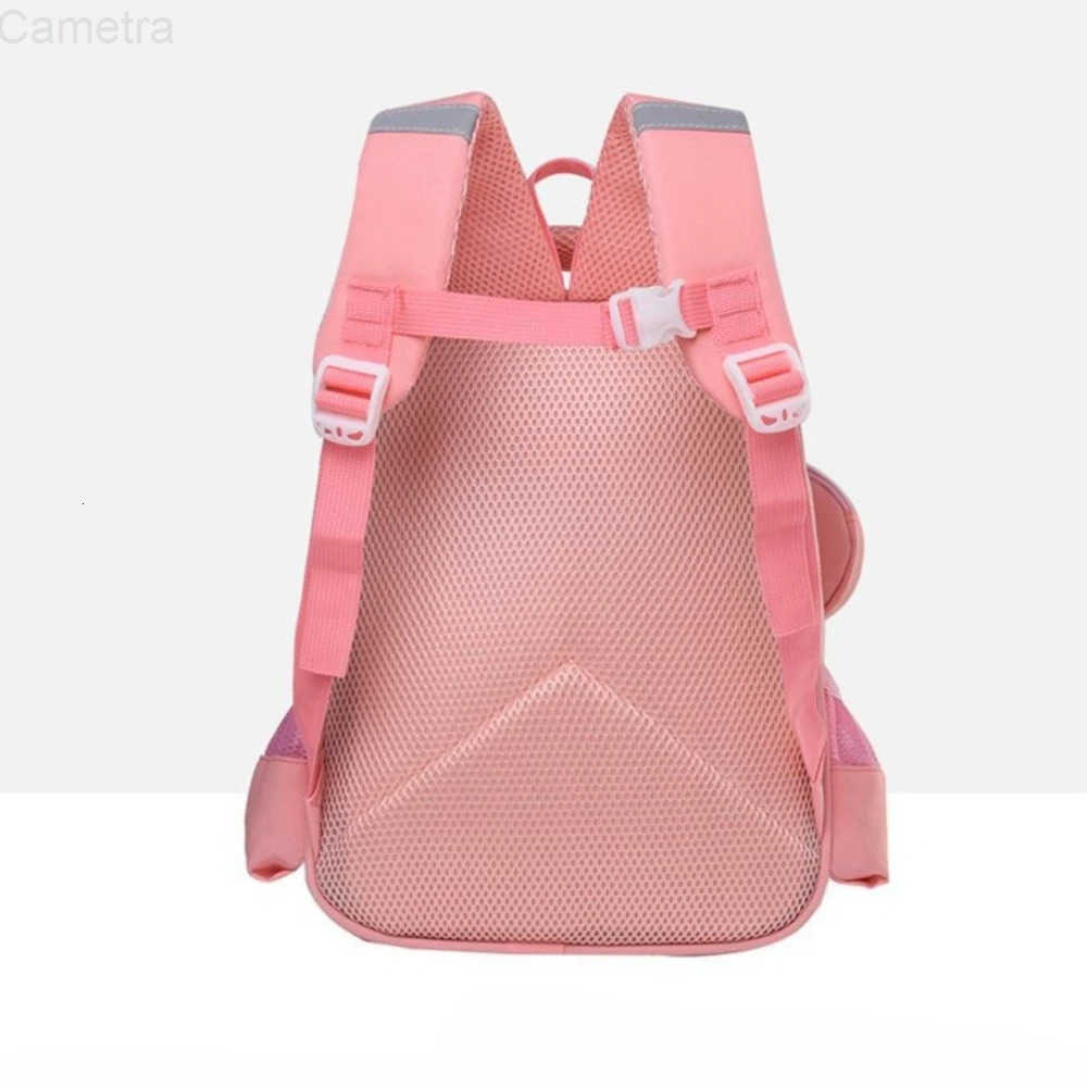 Sanrio Kuromi Cute Cartoon Kindergarten School Bag for 3-6Y Girls Waterproof Adjustable Double Shoulder Backpack Princess Gifts H251216