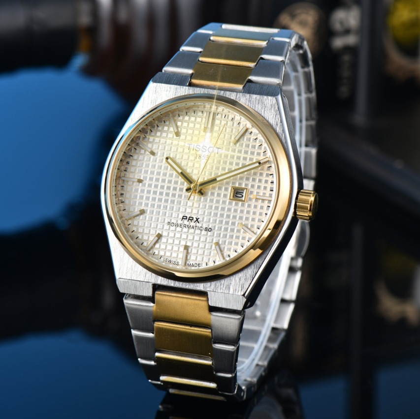 2026 TOP Women's Watches T1853Tissity 1853 PRX Watches automatic quartz Movement Luxury Business Wristwatch F1 Designer Watches for Men Watch