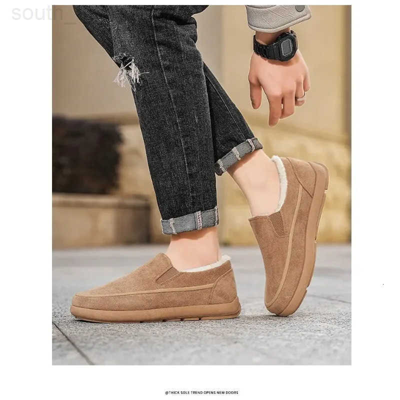 2025 Winter New Casual Cotton Shoes Comfortable Fleece Anti-cold Warm Slip-resistant Durable H251216 - view 5