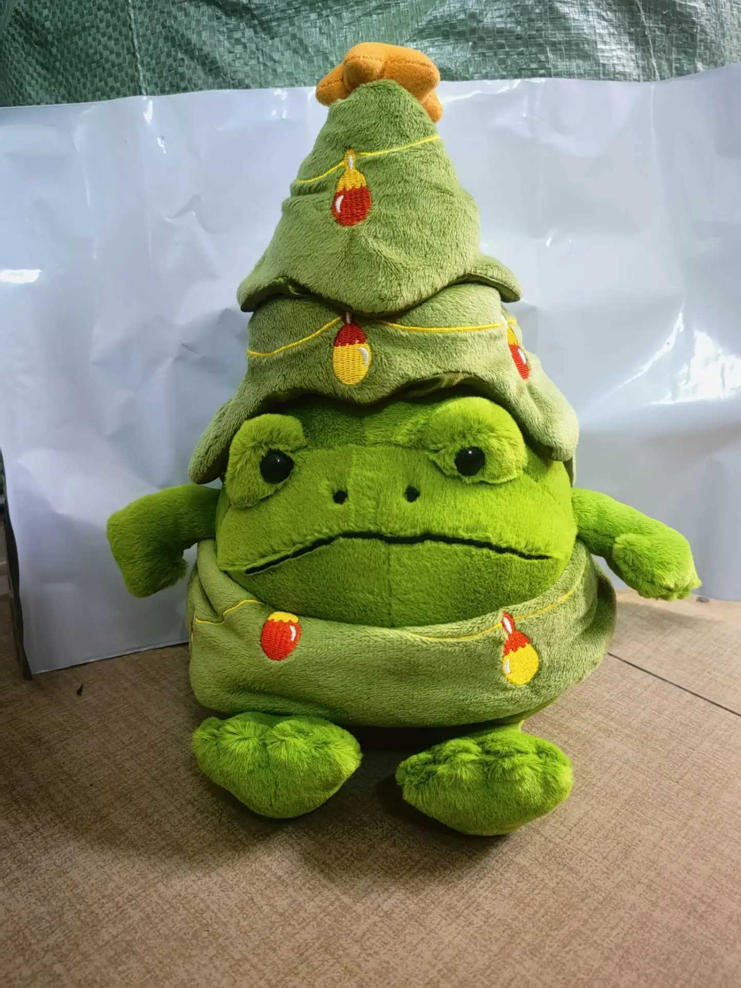Latest Christmas Tree Doll Kawaii Stuffed Plush Toy Doll Cartoon Anime Cute Holiday Gift Atmosphere Decoration for Friends X251216