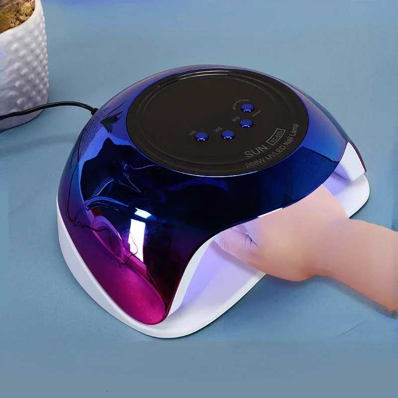 380W LED Nail Lamp for Gel Nails Fast Curing Dryer with 58 LEDS 4 Timers Professional UV Light for Home Salon Nail Art ToolsT251216