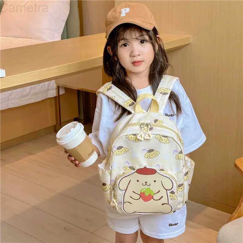 Sanrio Cartoon cute backpack popular for boys and girls to reduce burden kindergarten backpack lightweight childrens backpack H251216