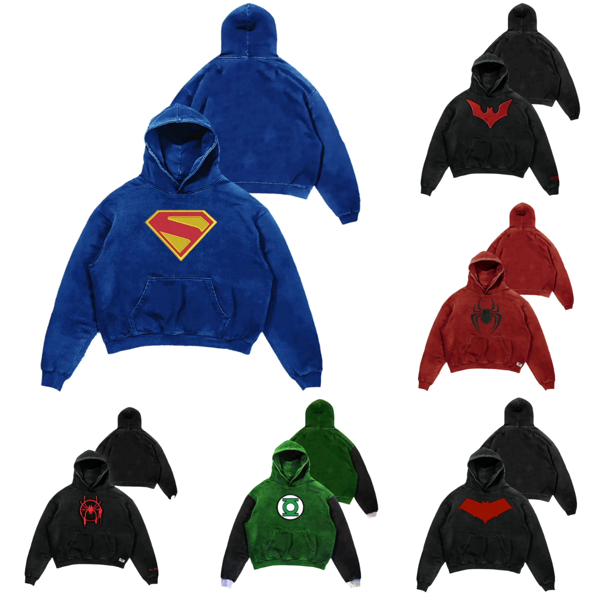 Designer Men's Hoodies Comfrt Solid Color Washed Hoodie Sweatshirt and Sweatpants Set for Couples Oversize Hoodies XXS-4XL