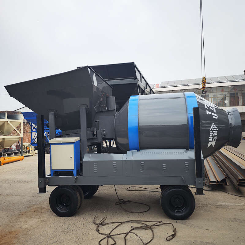 Dual Function Concrete & Mortar Mixer Machine Includes Separate Agitator for Paint and Other Liquid Materials