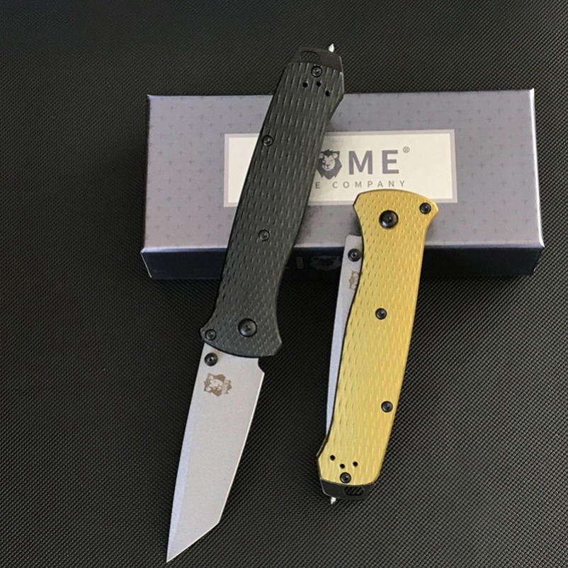 Aluminum Handle Liome 537 Tactical Folding Knife Outdoor Camping Multifunction Survival Safety Pocket Knives EDC Tool