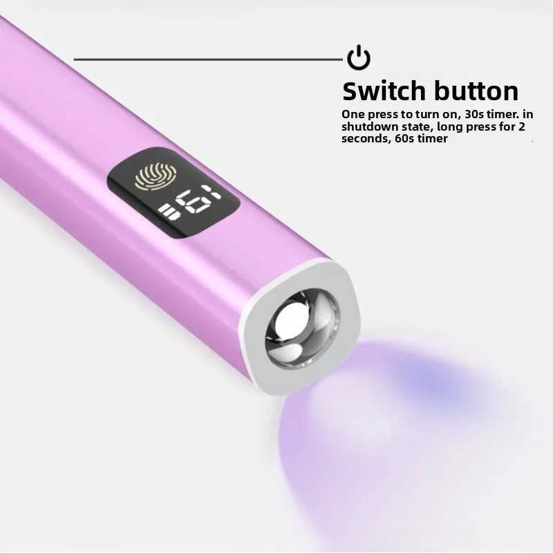 3W 5Colors Portable Quick Dry Nail Dryer Machine Mini UV LED Nail Lamp for HomeSalon Professional Nail Tool with 2Timers SeetingT251216