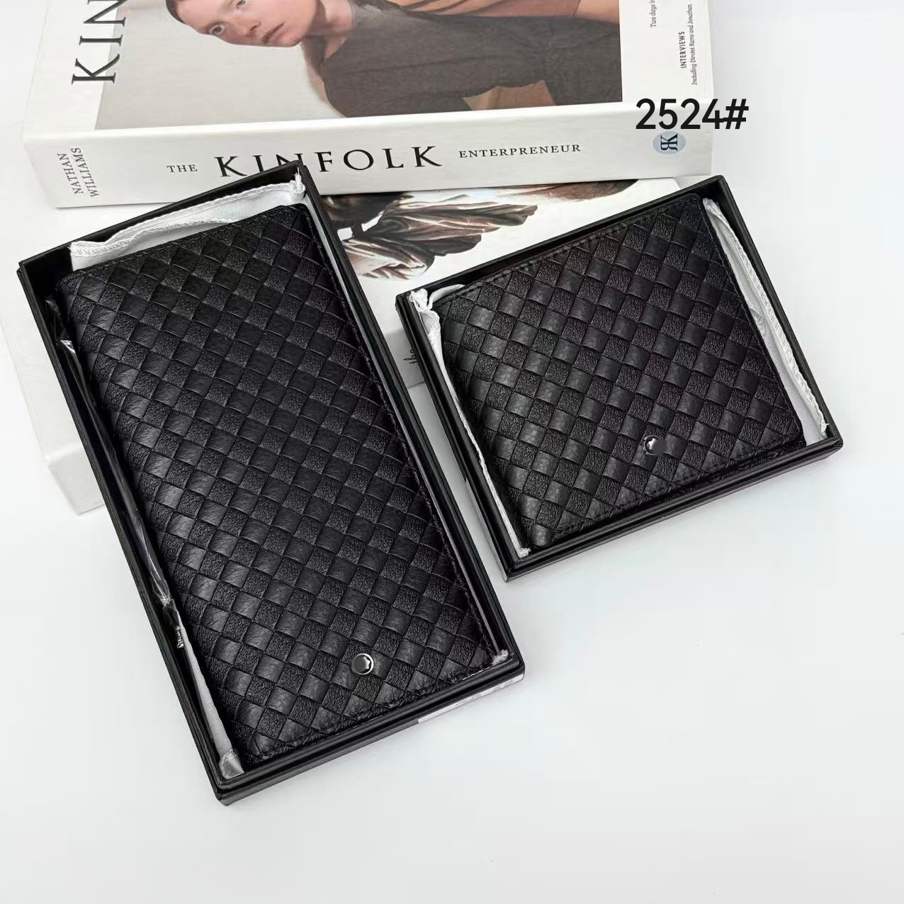 2026 Montblancs hexagram white Star pure cowhide wallet bag charm genuine leather Long and short styles Folding wallet MB brand Designer card holder wallet