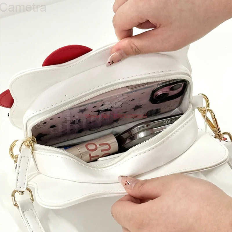 Sanrio New Anime Hello Kitty My Melody Cartoon Pu Leather Messenger Bag Handbag Cute Shoulder Bag Girls Bag Birthday Gift H251216