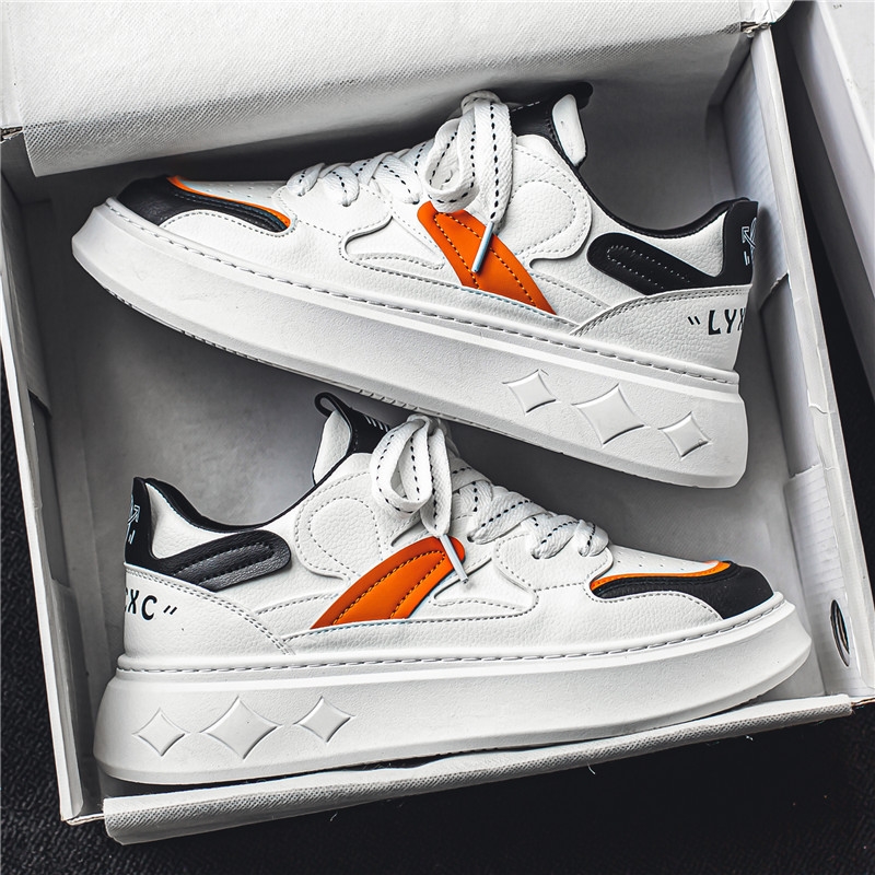 New design Shoes' new men's shoes winter trend versatile low-top casual board shoes sports thick-soled height-increasing anti-slip casual sh