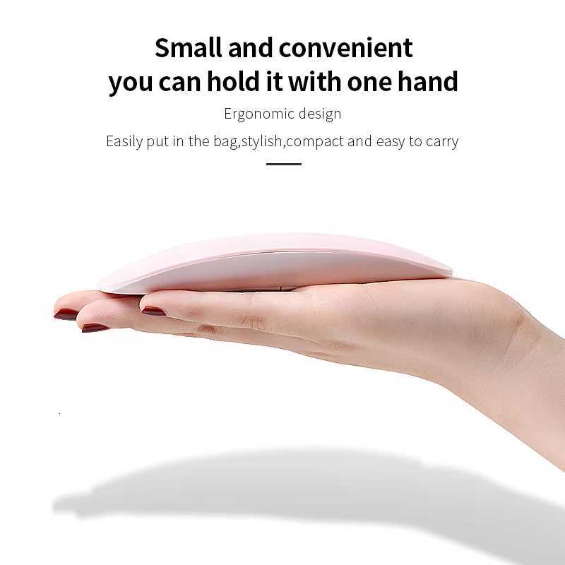 6W Mini Nail Lamp UV LED Gel Polish Cured Pink White Nail Dryer Machine Portable USB Cable Home Nails Dry Tool for Gel VarnishT251216