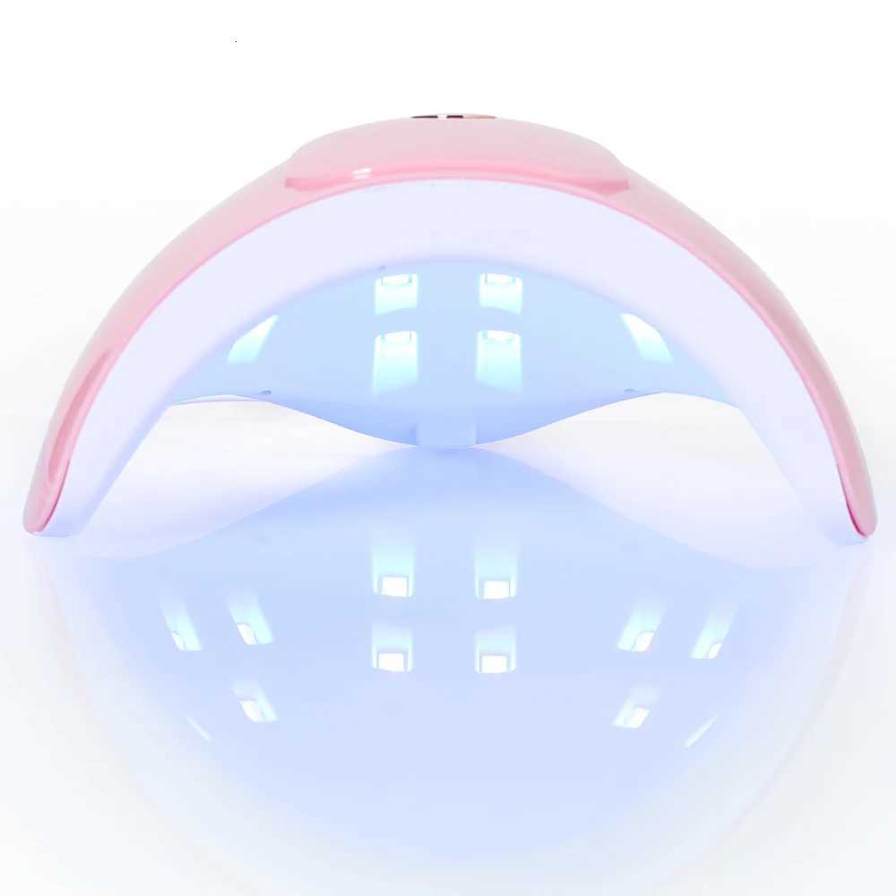CNHIDS UV Nail Lamp Art Nail Dryer Automatic Sensor Portable LED Gel Nail Dryer Professional Manicure Nail Equipment ToolsT251216