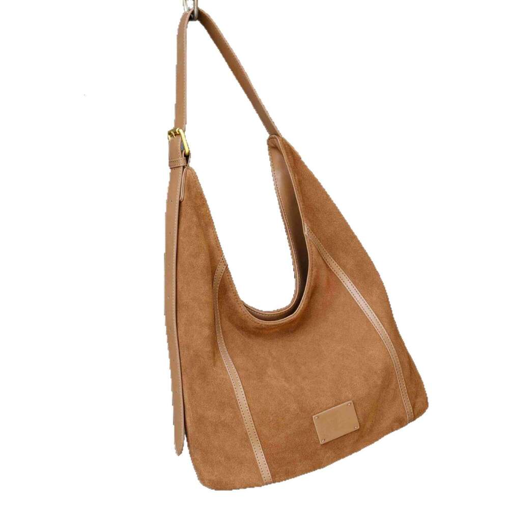 Luxury bag designer bag handbag Hobo large capacity single shoulder women's S leather retro crossover fashion matte cowhide casual niche style