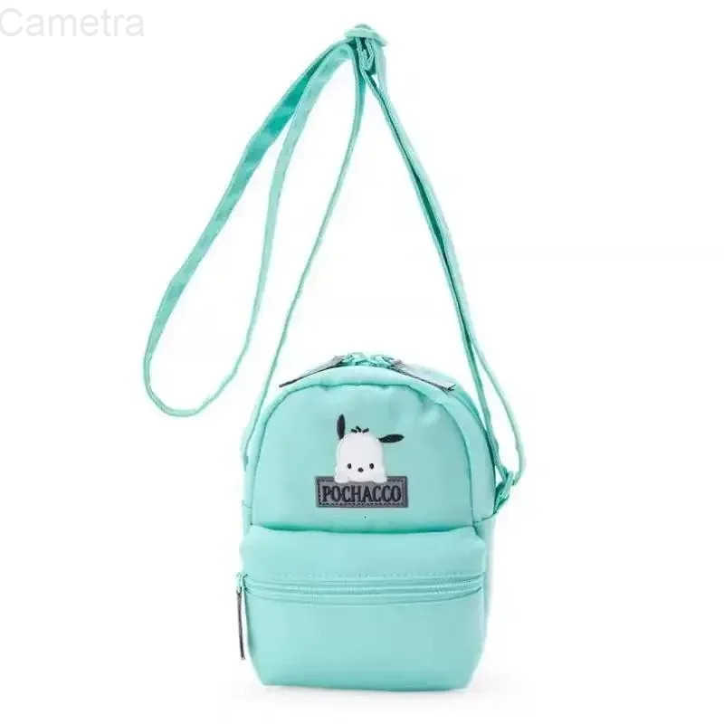 Sanrio New Womens Mini Shoulder Messenger Bag Cartoon Cute Shoulder Fashion Trend Embroidery Mini Womens Canvas Bag Printing H251216