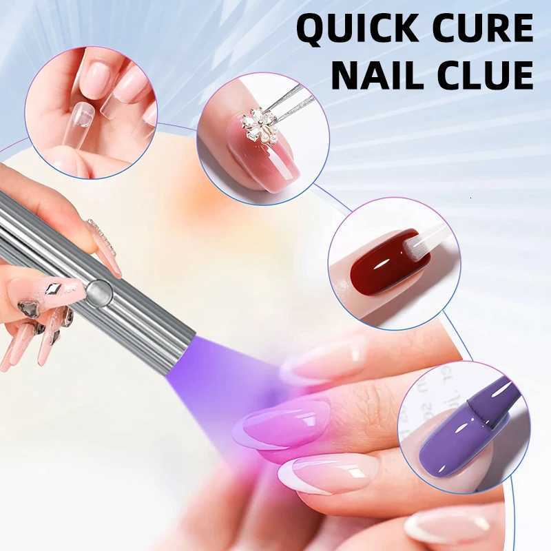 Mini Portable Flashlight Nail Dryer Salon Quick Dry USB Nail Dryer MaChine Professional UV LED Nail Lamp Home Photo ToolsT251216