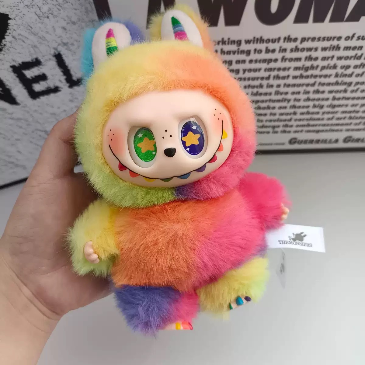 designer labubu doll v1 v2 v3 v4 v5 v6 golden labubu angel in cloud mini labubu keychain 17cm rainbow labubu lalabubu doll Christmas Scarf for childre