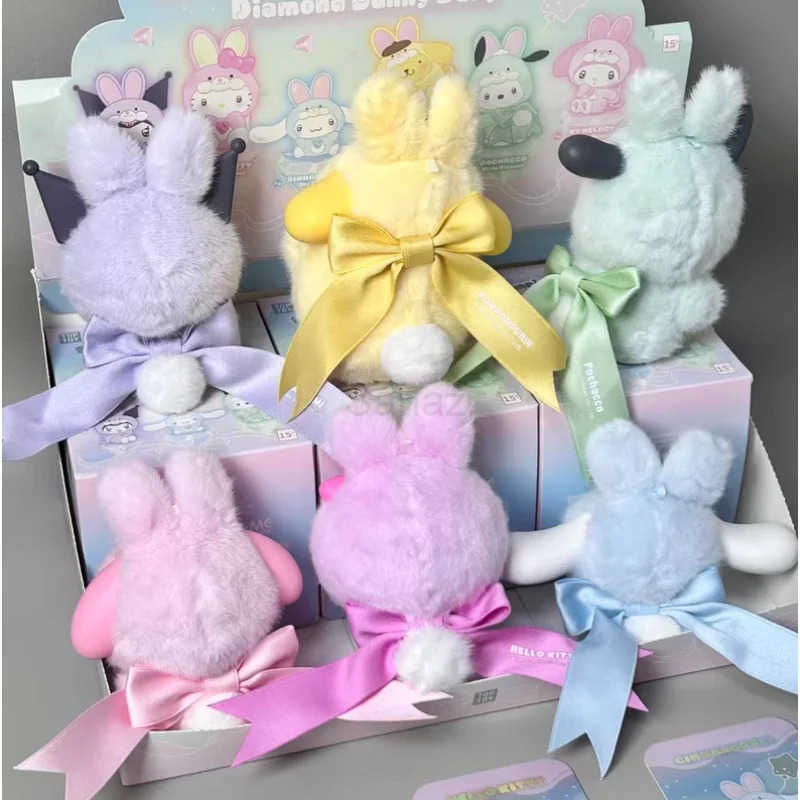 Sanrio Toptoy Diamond Rabbit Baby Series Vinyl Blind Box Cute Ornament toy Birthday Gift H251217