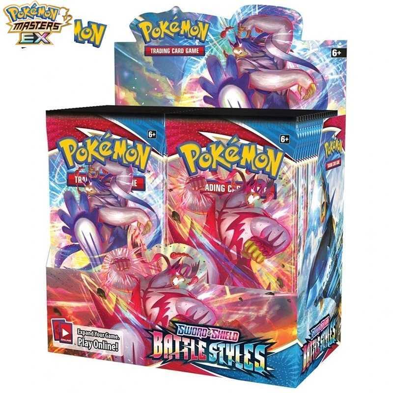 Pokmon Pikachu Cards Evolutions Booster Blind Box TCG Sword and Shield Pokmon Card Pack L251217CVKQ