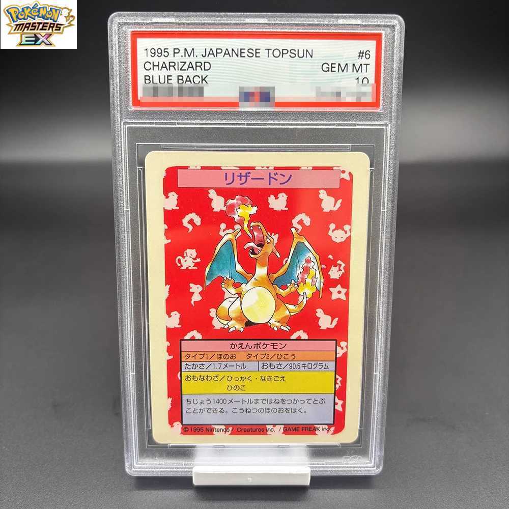 DIY 1995 PM TOPSUN BLUE BACK Collection Card 10Points Card Anime Game Card Gift Toy L2 L251217DQWF