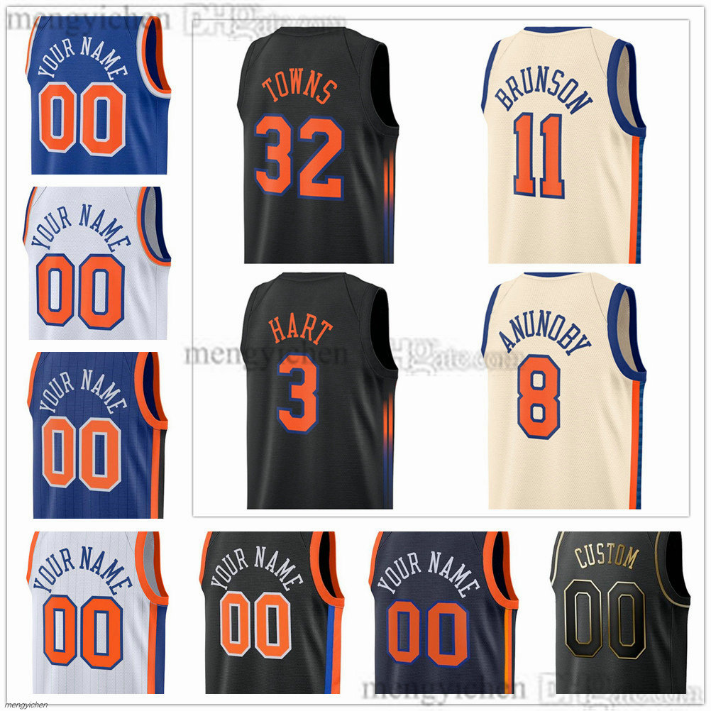 Men's Basketball Jersey Carmelo 7 Anthony Patrick 33 Ewing John 3 Starks Jamal 11 Crawford Larry 2 Johnson Latrell 8 Sprewell Stephon 3 Marbury Walt 10 Frazier Printed