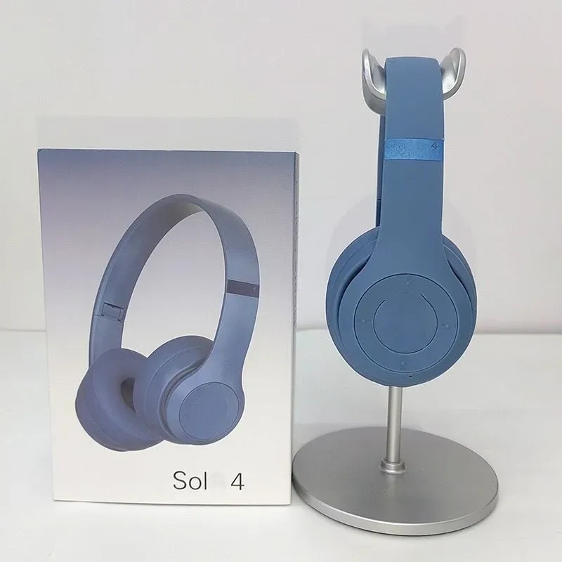 Headphones Solo 4 Earbuds Magnetic Headset Stereo HIFI Super Bass Earphones wireless headphones bluetooth headphones2025