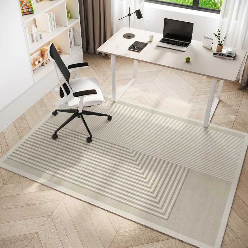 VIKAMA Modern Minimalist Study Ro Carpet Non-slip Bedro Dressing Table Mat Off Gaming Chair Mat He Decoration Y251216