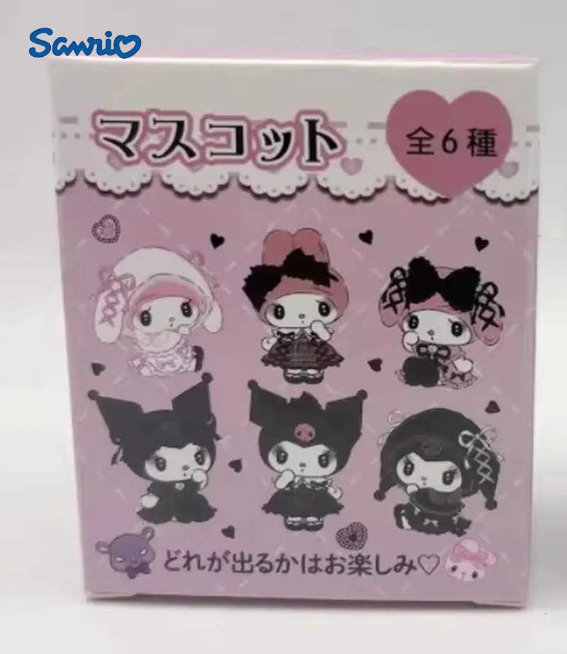 Sanrio Blind Box Kuromi My Melody Cartoon Character Figures Dolls Surprise Bag Cute Model Fans Collection Toy H251217