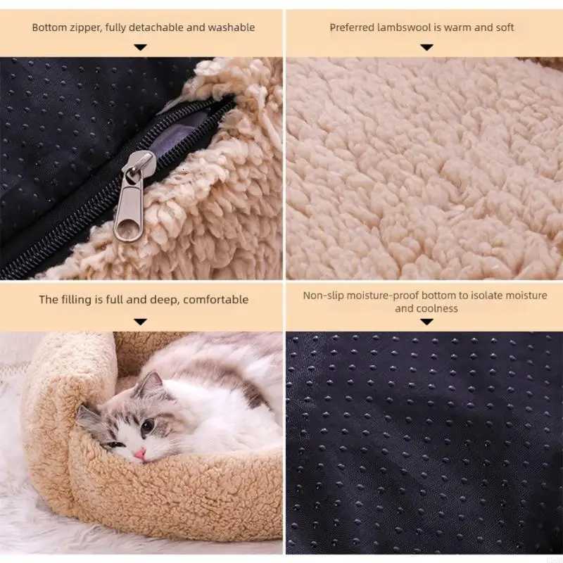 Oversized Dog Bed Removable Cushion Bed Kittens Puppy Dogs Sofa Gift for Dog Detachable Cover Nest Pet Supplies Suit For Winter M251217