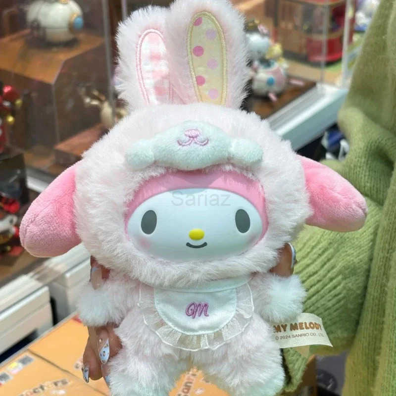 Sanrio Genuine Characters Elf Bunny Baby Serise Blind Box Pendant Toys Vinyl Dolls Hello Kitty Kuromi Cinnamoroll Lovely Gifts H251217