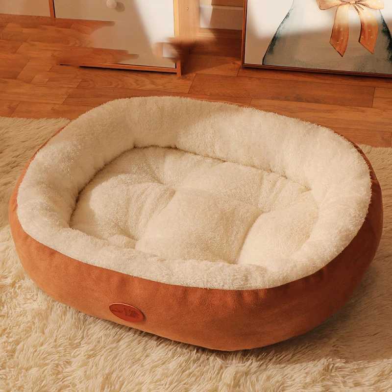 Dog Cat Bed Super Soft Pet Winter Warm Cat Nesk Cushion Large Medium Small Dog Sofa Bed Pet Kennel Home Products Accessories M251217