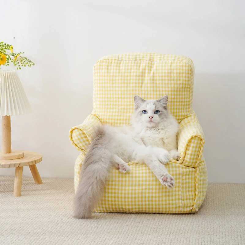 Pet sofa four seasons universal cat litter kennel removable washable fabric cat bed M251217