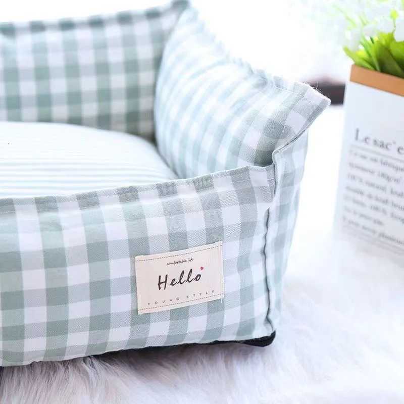 Dog and Cat Four Seasons Bed Indoor Dog Nest Small and Medium sized Cat Pet Sofa Bed Furniture Pet Supplies Accessories M251217