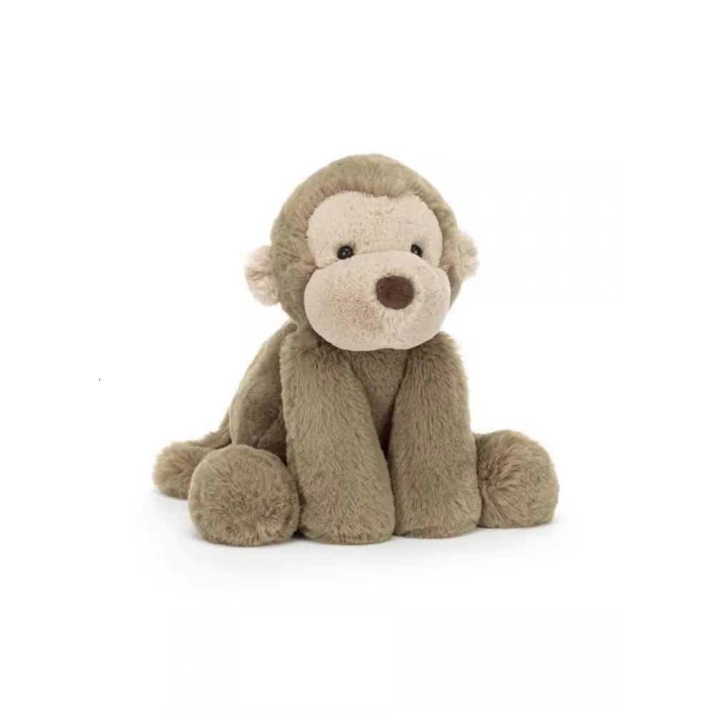 Smooth Touch Macaque Plush Doll Cute Soft Monkey Plush Toy Stuffed Animal Monkey Toy Boys Girls Birthday Gifts 251217