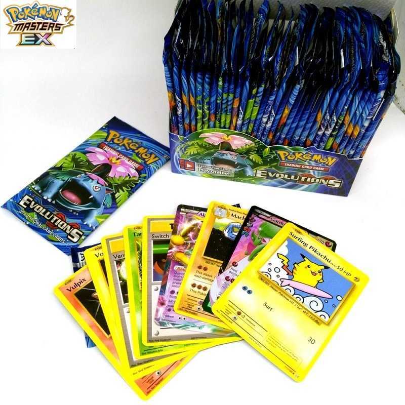Pokmon Cards English Version Pet Small Pokmon Cards POKEMON Booster Box Cards Sun and Moon Edition L251217N8N3