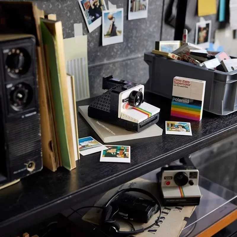 New 516pcs IDEAS Series Vintage Camera Building Blocks Kids Adults Gift Kids Birthday Creative Toy Boy Girls Collection Toy Gift X251216