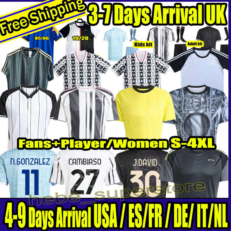 S-4XL 25 26 Locatelli LUIZ soccer jerseys MILIK DIMARIA F.CONCEICAO Yildiz KEAN VLAHOVIC YILDIZ Thuram Kalulu home away football shirt fans Kids Kits men uniforms