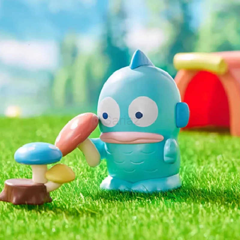 Sanrio Genuine Hangyodon Extreme Outdoor Blind Box Figure Ornament Model Toy Cartoon Cute Decorative Gift H251217