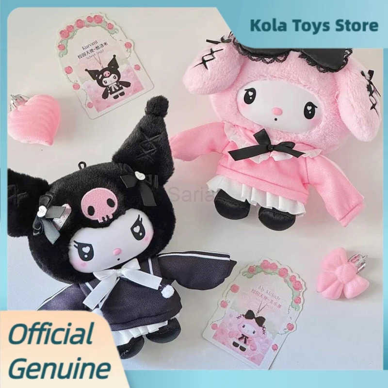 Sanrio Genuine Angel Garden Series Blind Box Kawaii Kuromi Vinyl Plush Bag Pendants Doll Decor Mystery Box Toys As Gifts H251217