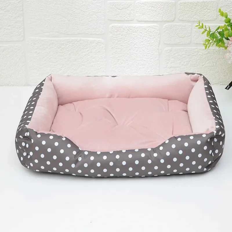 Dog Bed Plush Large Dogs Warm Bedding for Winter Fluffy Accessories Small Breeds Kennel Medium Sofa Pet Supplies Cats Mat Beds M251217