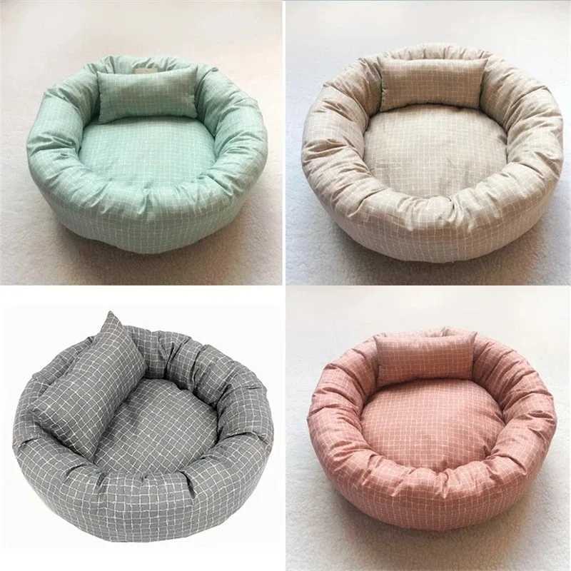 Dog Pet Beds Small Dogs Kennel Large Medium Basket Bed for Cats Supplies Puppy Breeds Accessories Mat Fluffy M251217