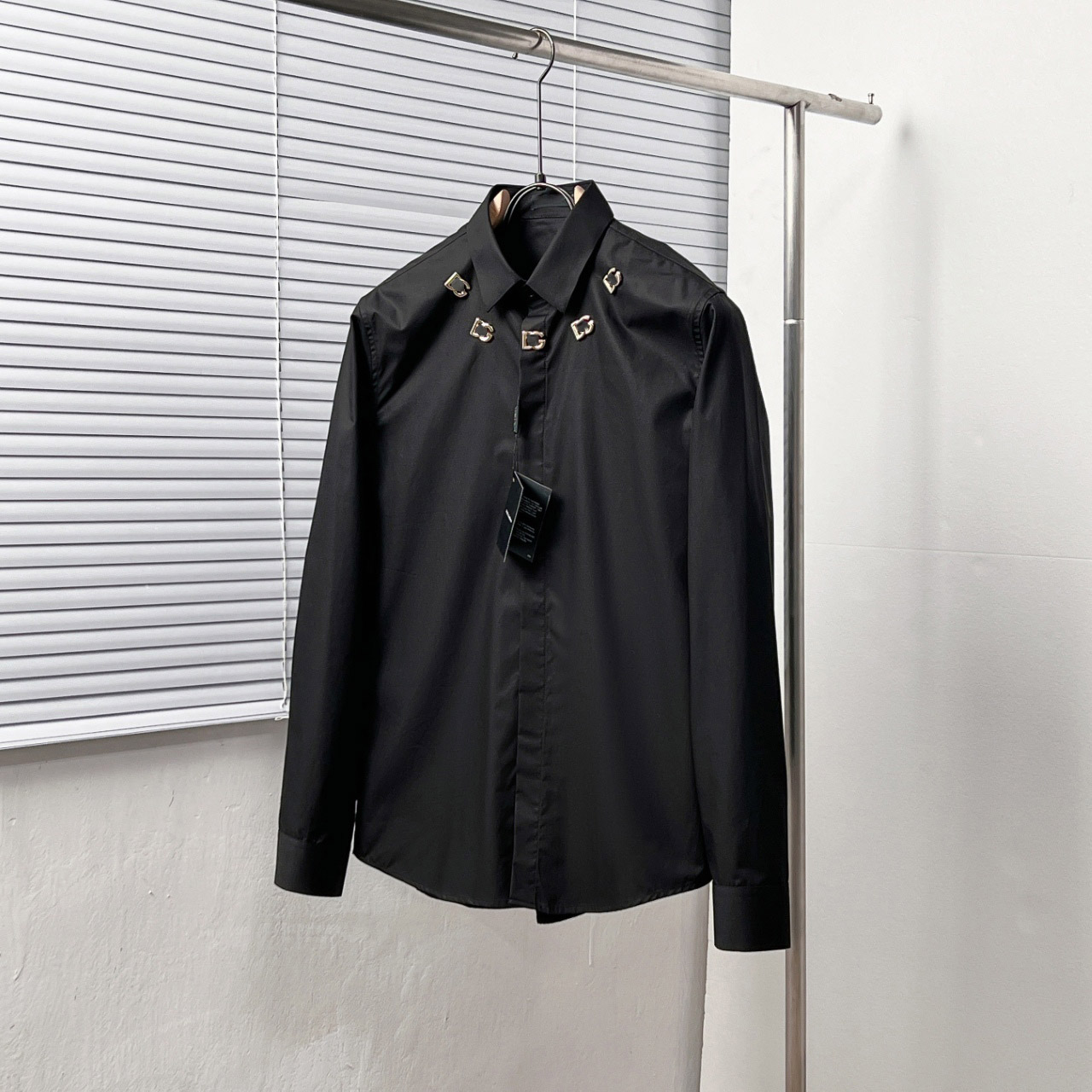 2025 Designer Men Button Up Dress Shirt Formal Business Casual Long-sleeved Mens Shirts Breathable Long Sleeve Brand Fashion Spring Casual shirt Clothing M-4XL 07