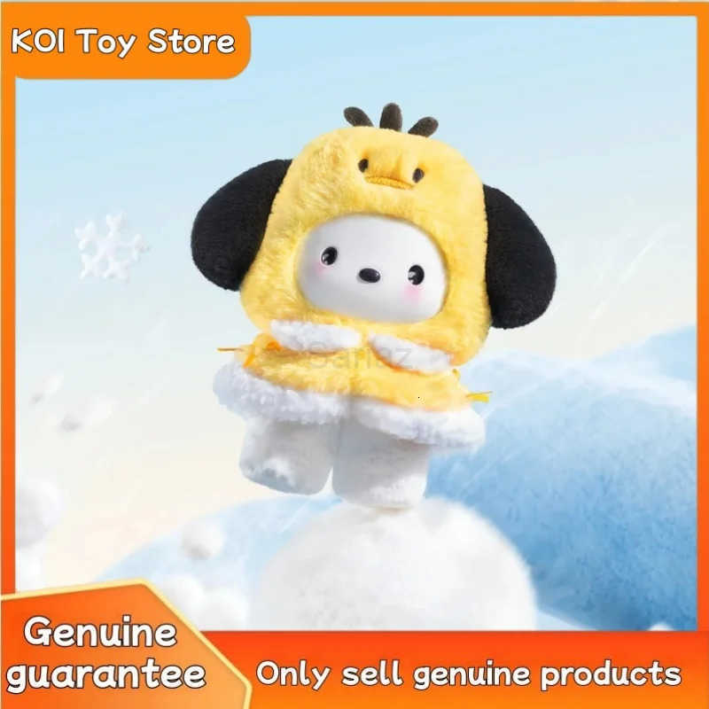 Sanrio NEW Genuine Little Cape Series Vinyl Plush Pendant Blind Box Trendy Play Mystery Box Christmas Birthday Gift Desktop Ornament H251217