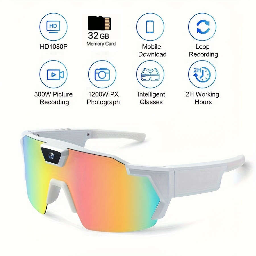 Smart Glasses With AI | Real-Time Translation & Object Recognition, Open-Ear Ultra-Light Design, Up To 8 Hours Battery Life, HD Audio, Wireless Calls,