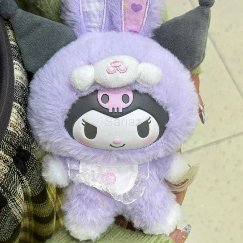 Sanrio Genuine Characters Elf Bunny Baby Serise Blind Box Pendant Toys Vinyl Dolls Hello Kitty Kuromi Cinnamoroll Adorable Gifts H251217